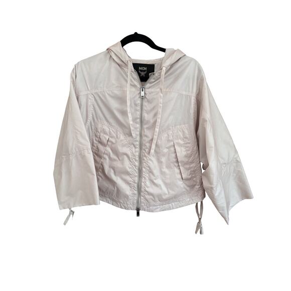 MCM Wind Breaker Jacket Cropped Size 40 NWOT - Picture 1 of 10